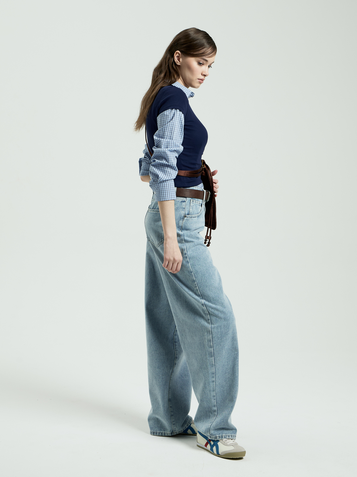 Женские Джинсы БЭГГИ