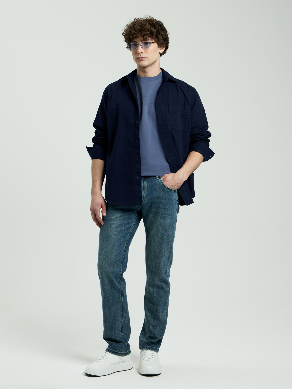 Мужские Джинсы ПРЯМЫЕ