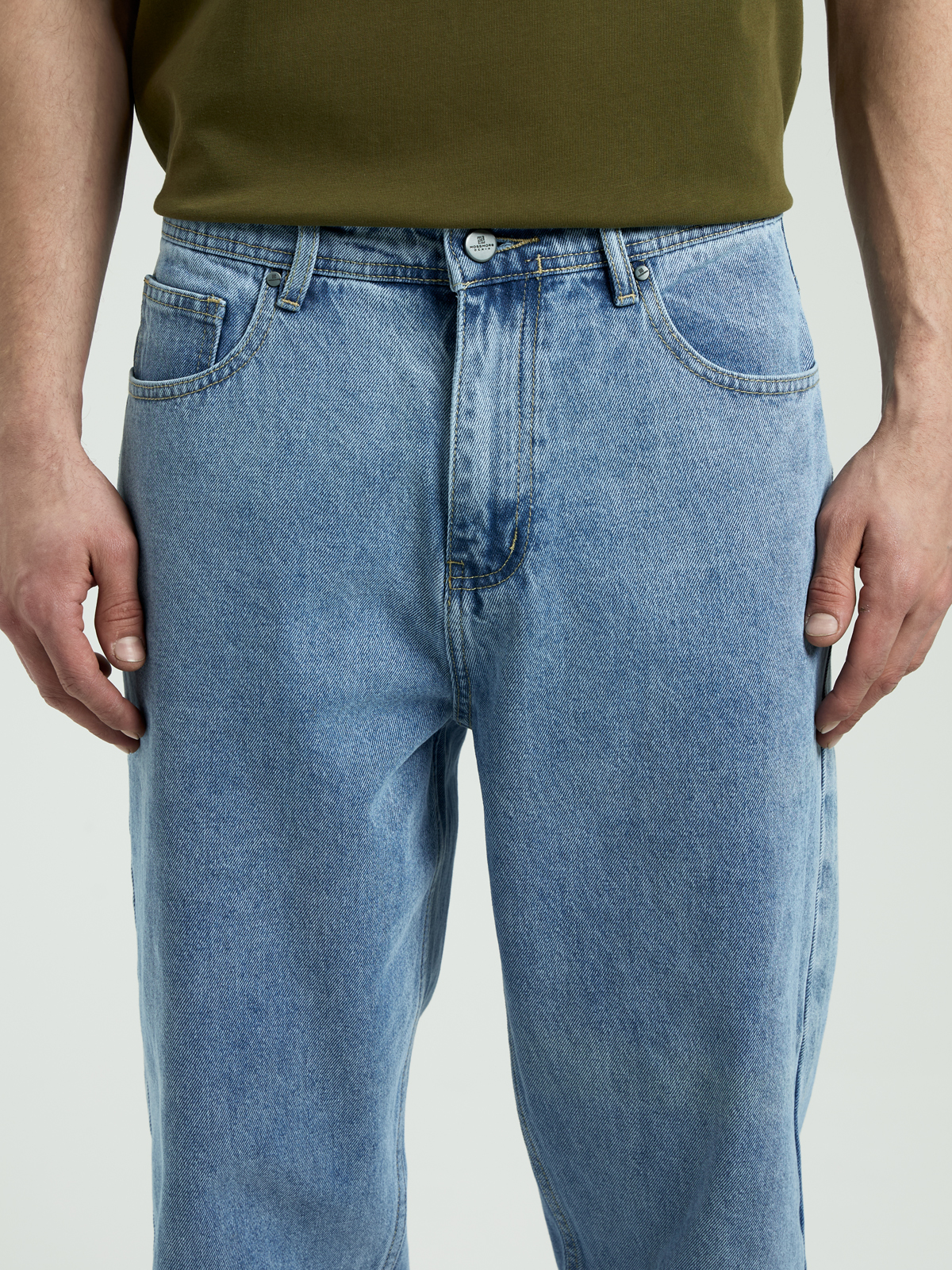 Мужские джинсы mom на невысокий рост