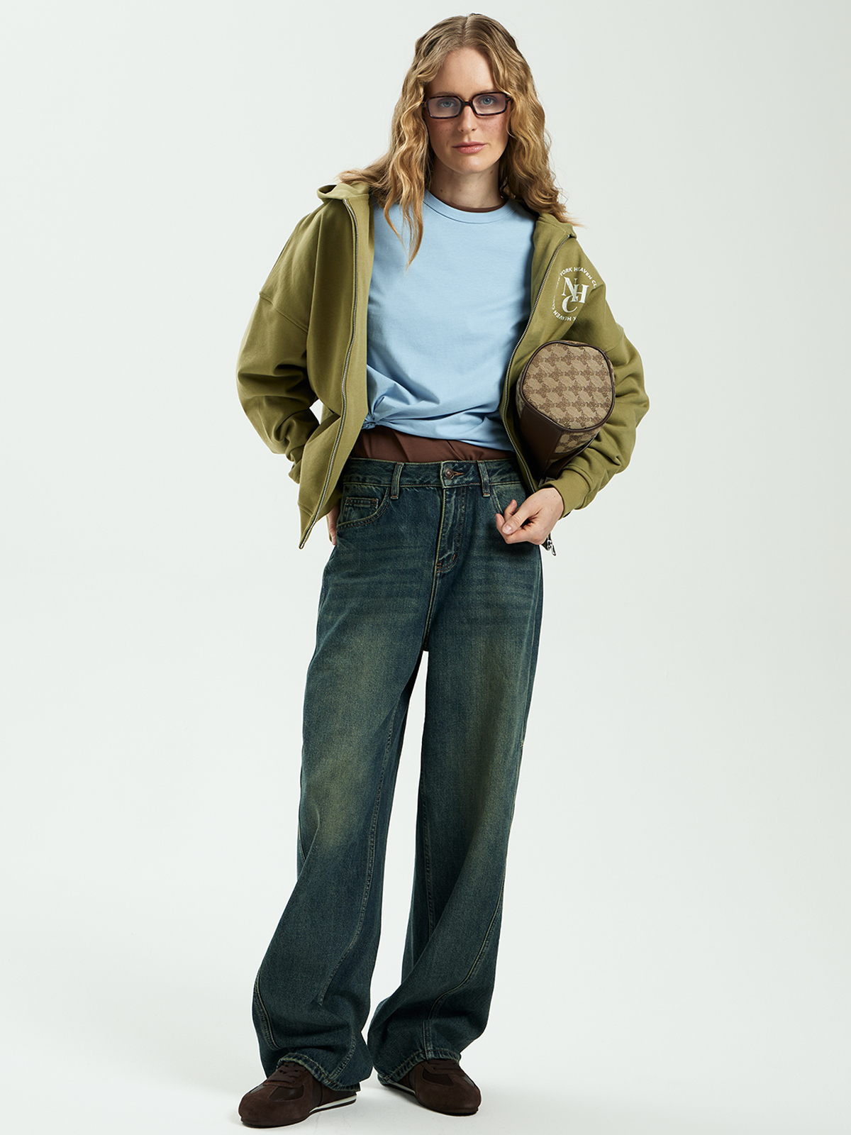 Женские Джинсы БЭГГИ