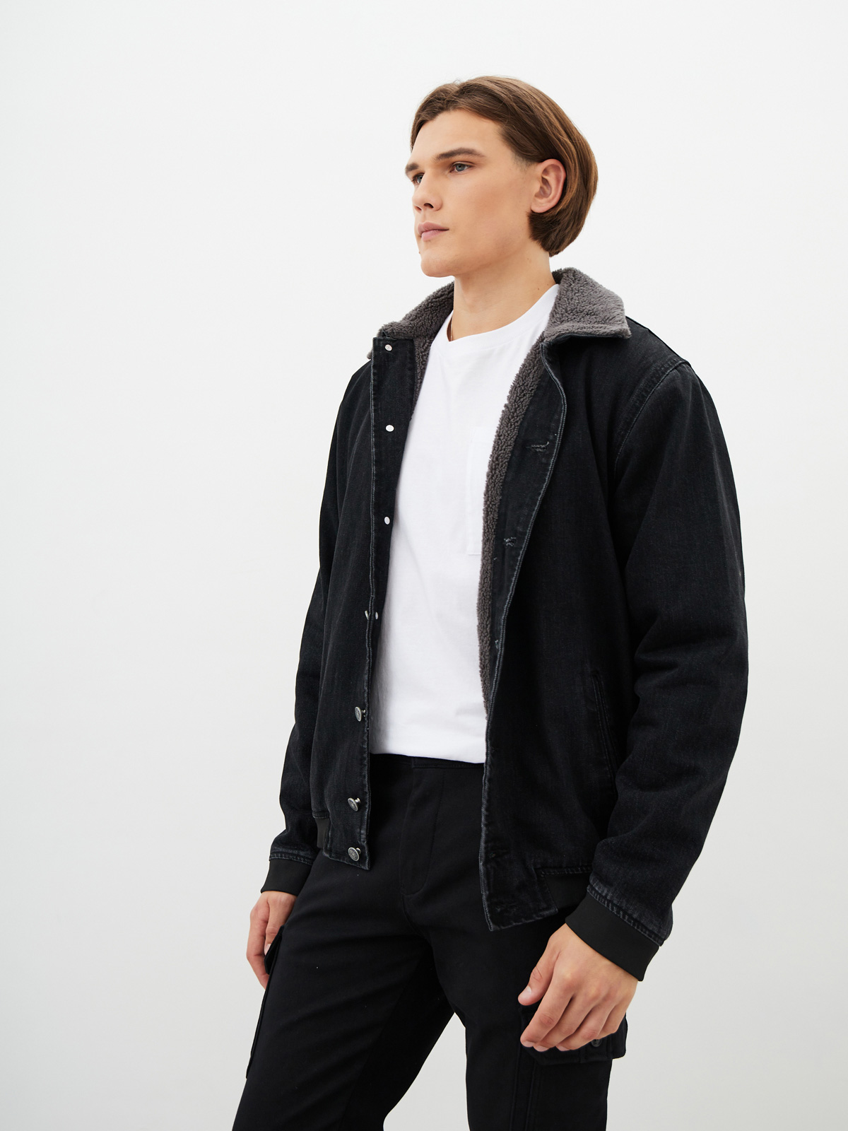 Мужской Бомбер Утепленный