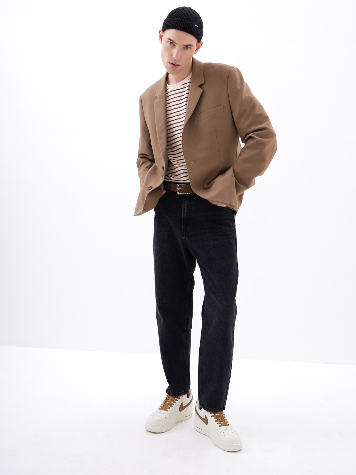 Мужские джинсы свободного кроя