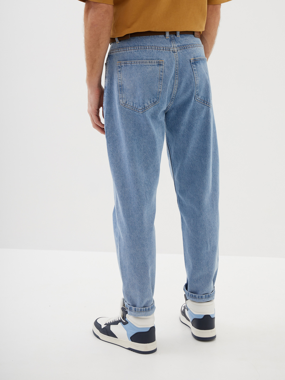 Мужские джинсы mom на невысокий рост