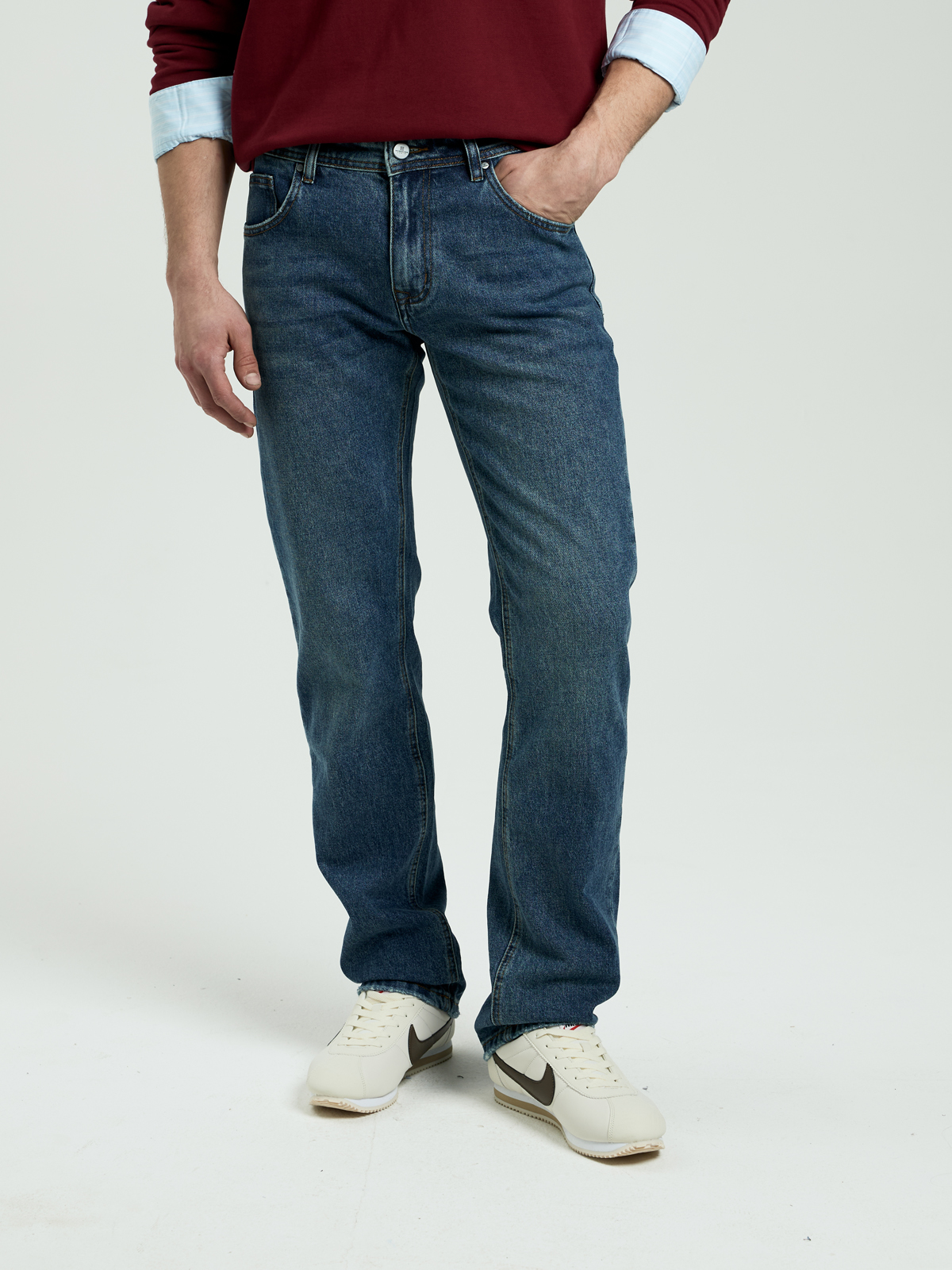 Мужские Джинсы ПРЯМЫЕ