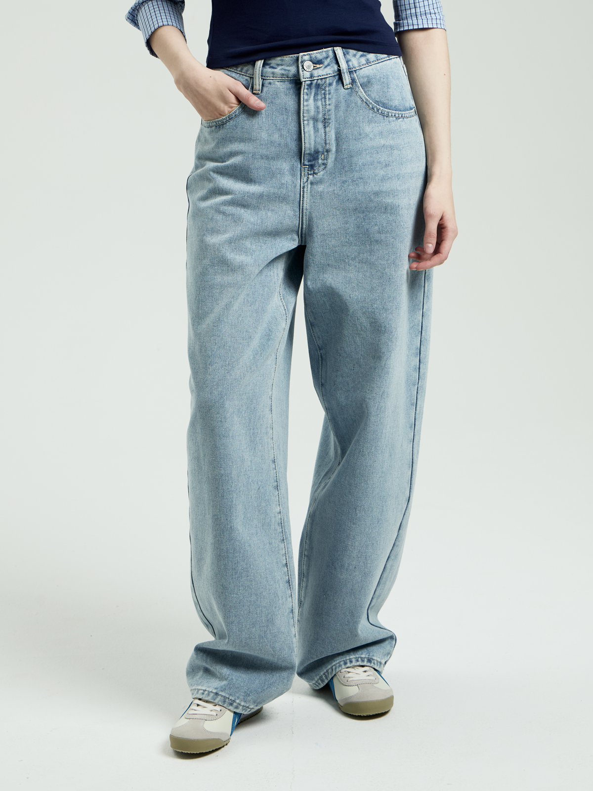 Женские Джинсы БЭГГИ