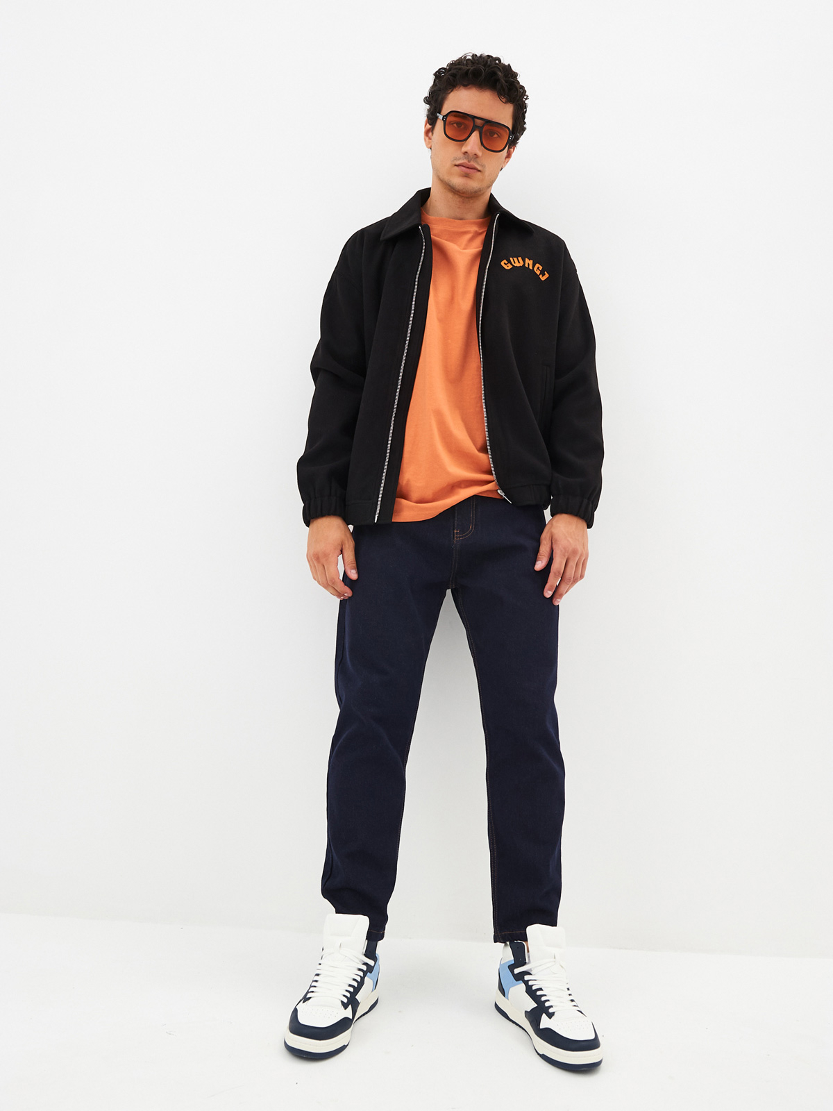 Мужские джинсы mom на невысокий рост