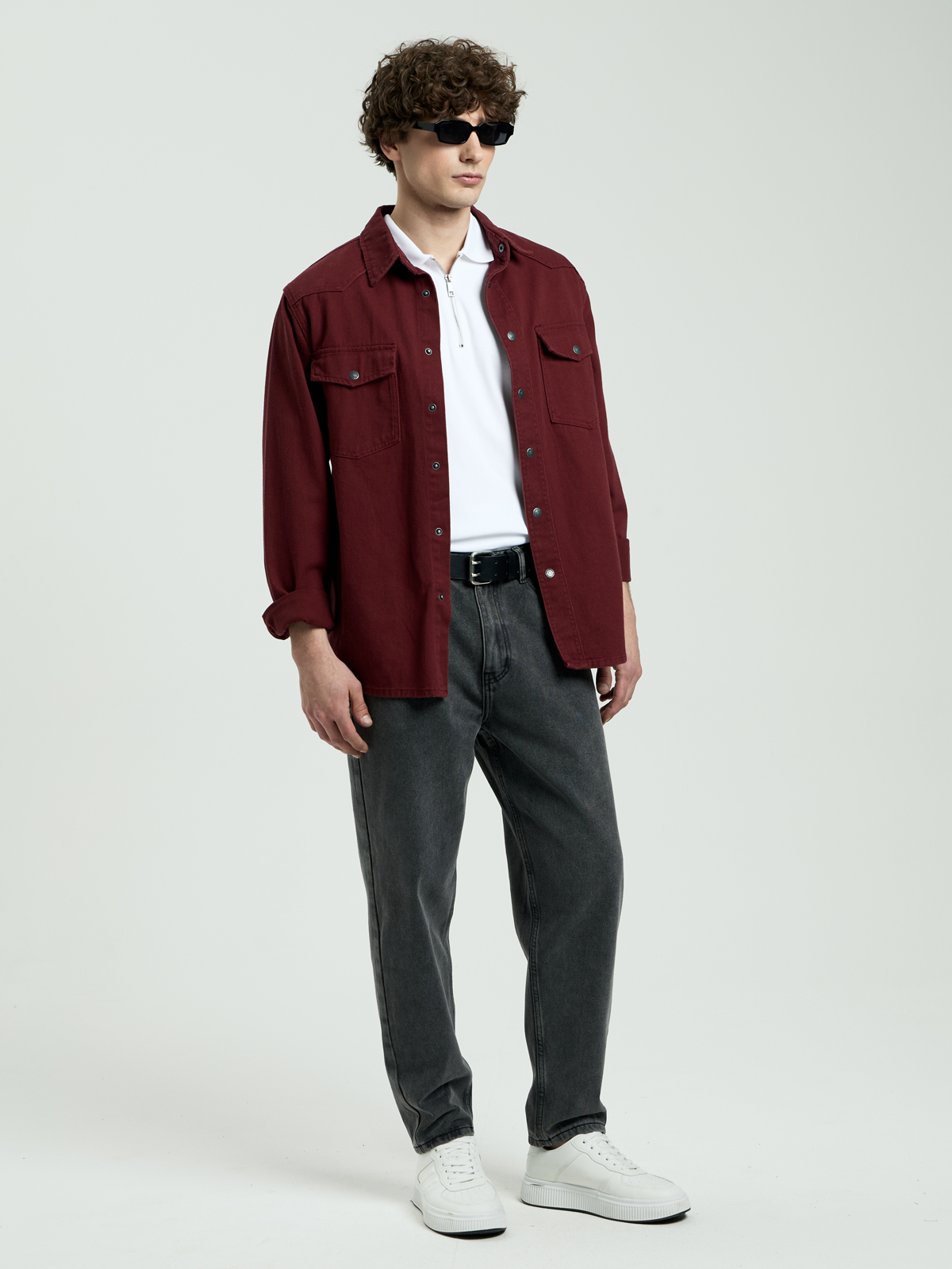 Мужские джинсы mom на невысокий рост