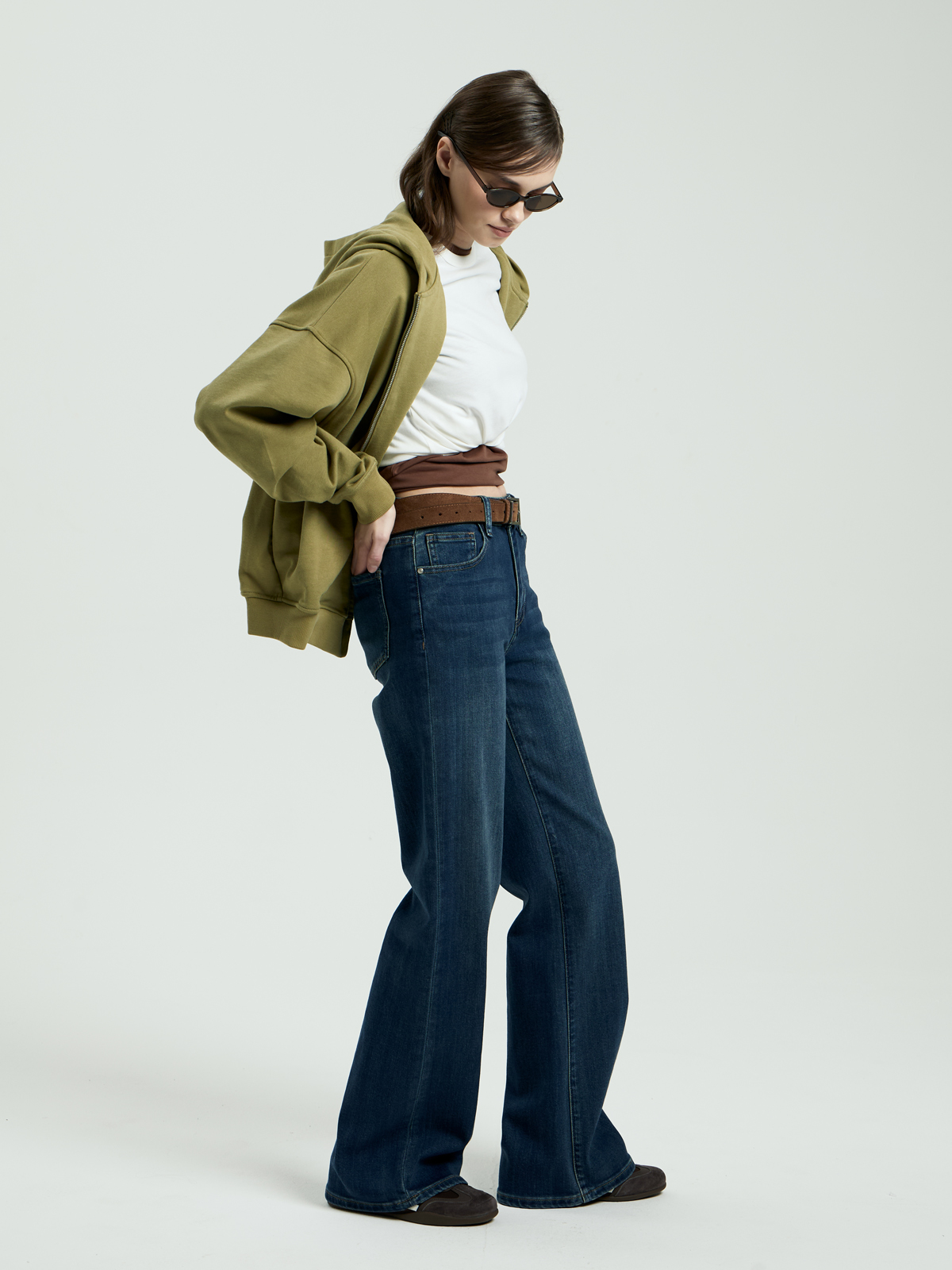 Женские Джинсы  ШИРОКИЕ