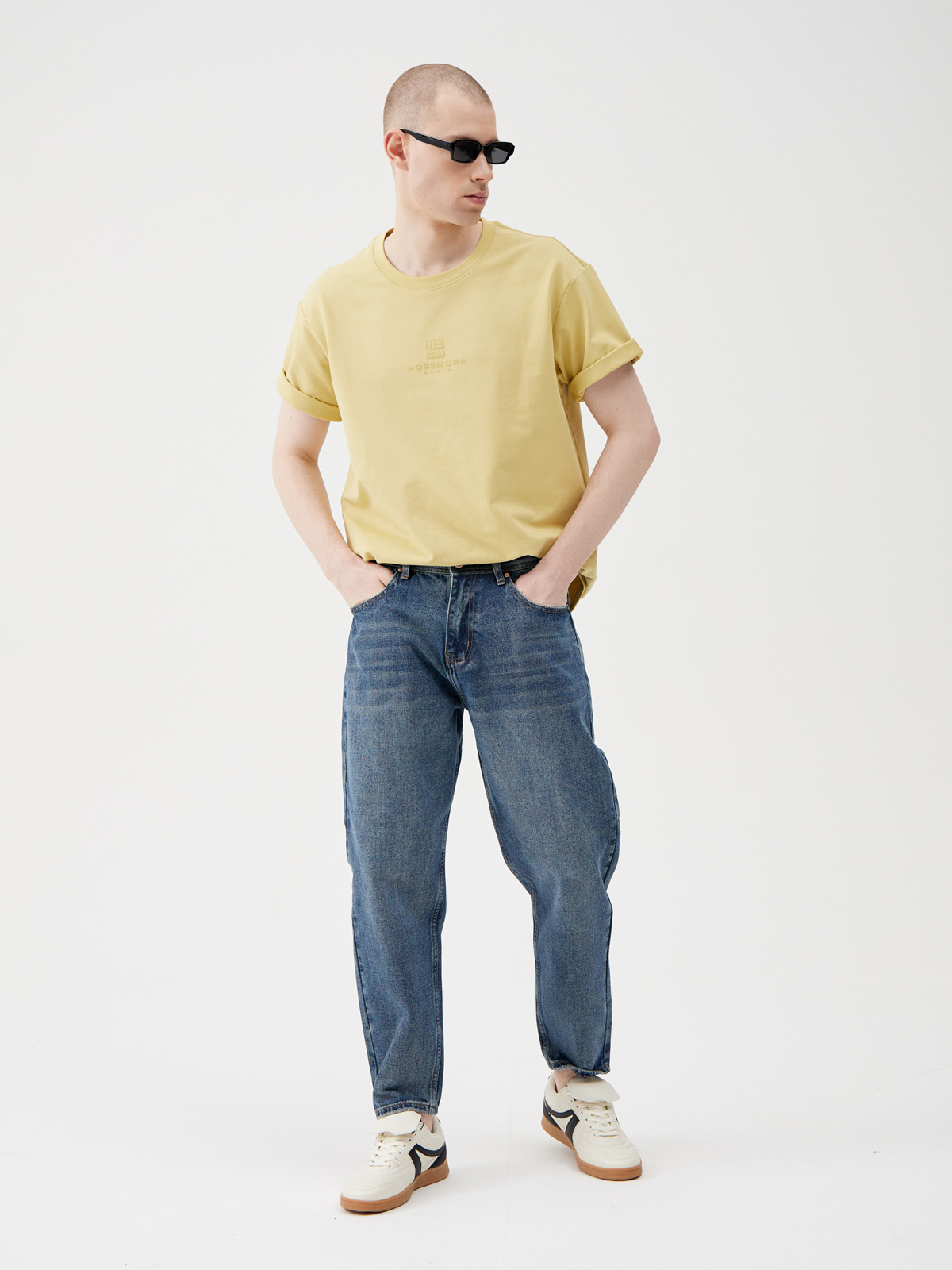 Мужские джинсы mom на невысокий рост