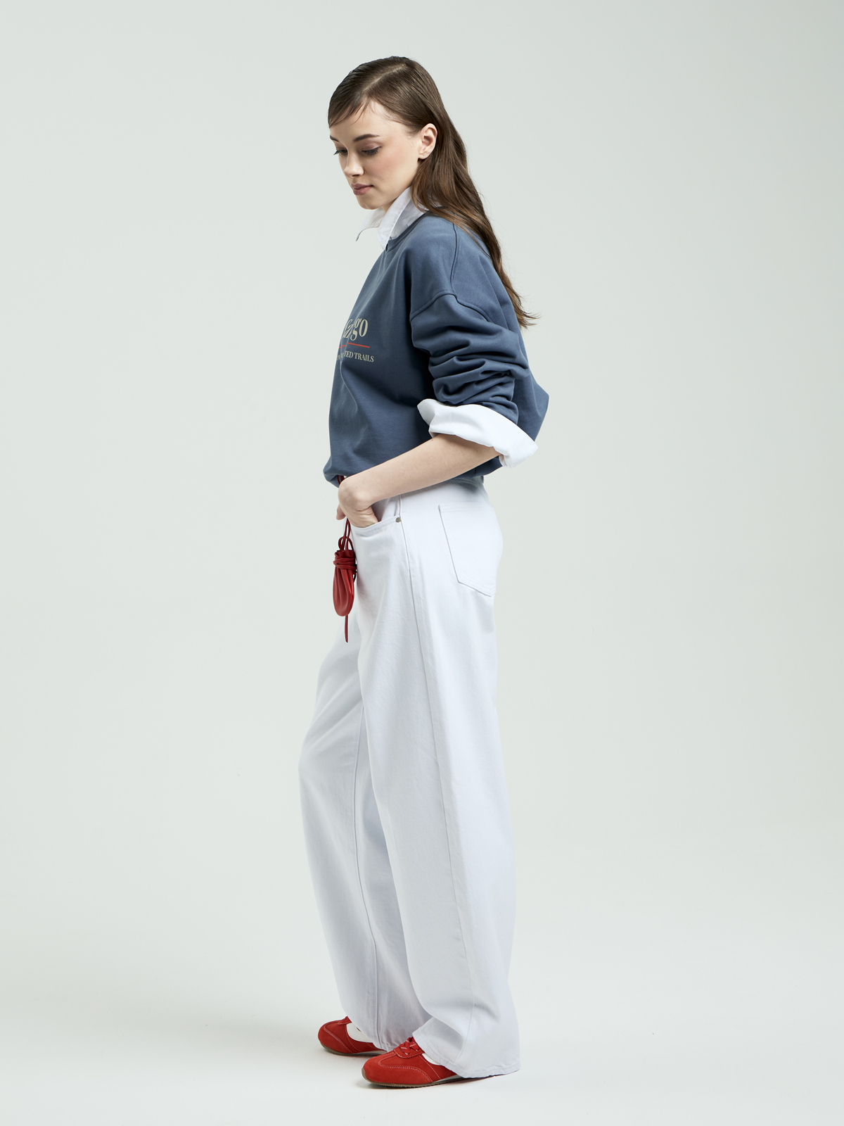 Женские Джинсы БЭГГИ