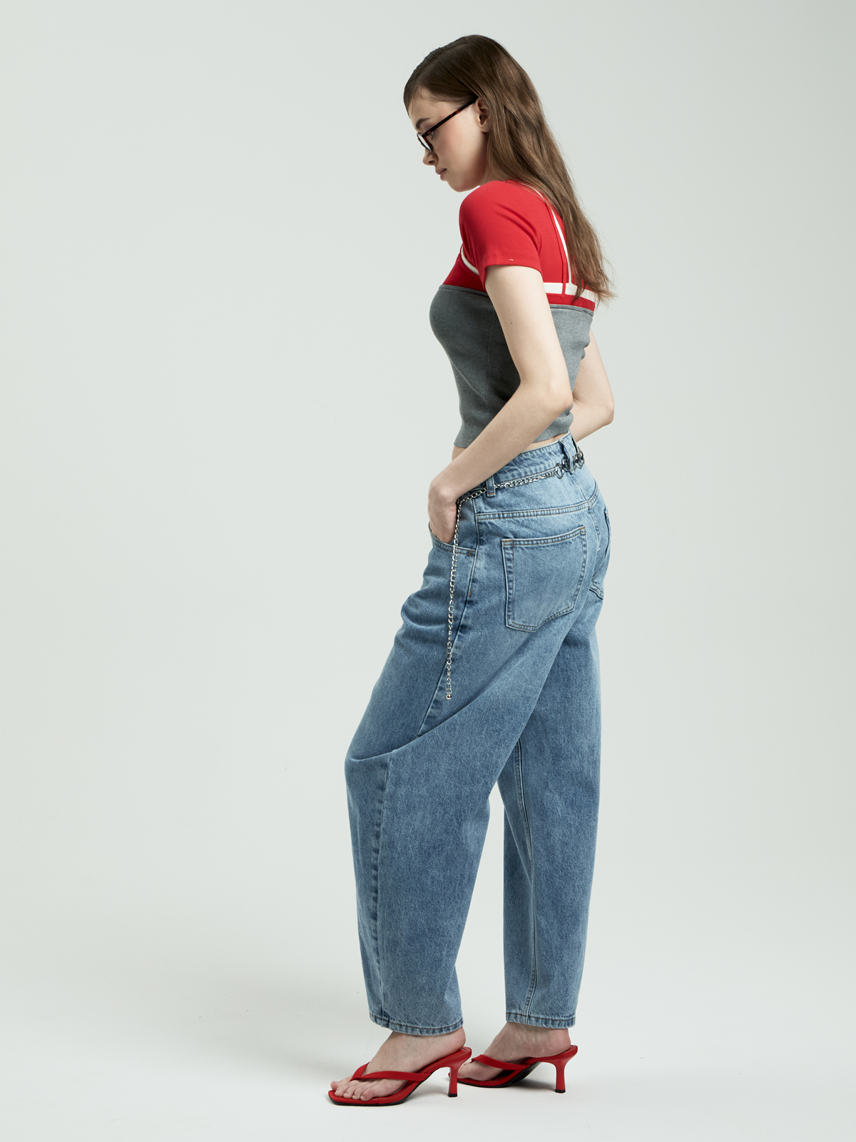 Женские Джинсы BARREL