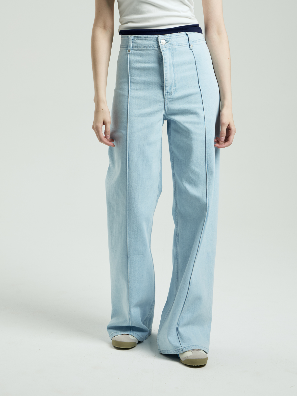 Женские Джинсы  ШИРОКИЕ