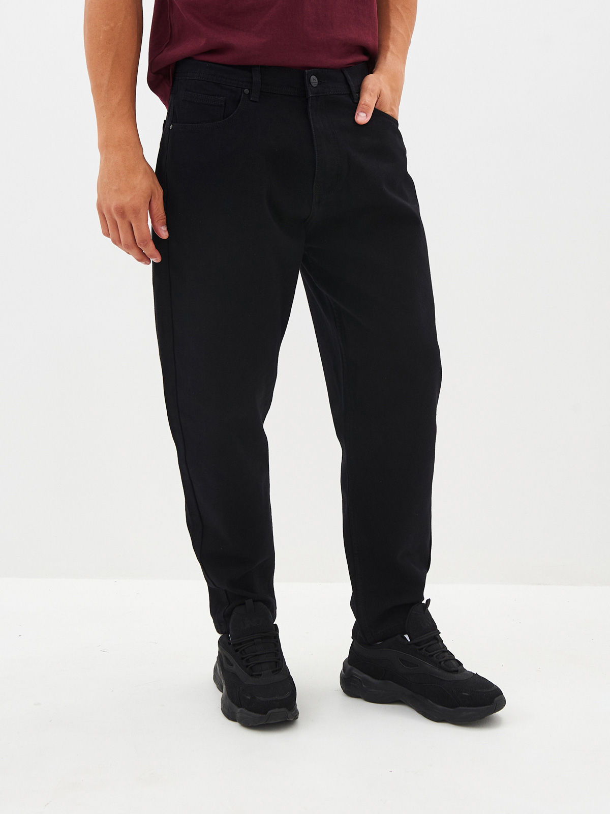 Мужские джинсы mom на невысокий рост